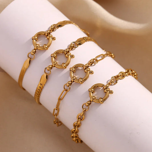 Goldüberzogene Armband