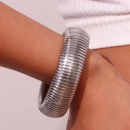 Chunky-Armband Vergoldet