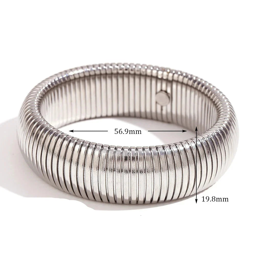 Chunky-Armband Vergoldet