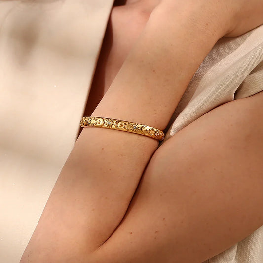 Armband Sonne und Mond