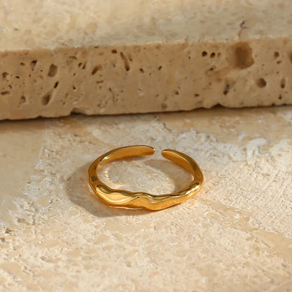Verstellbarer Vergoldeter Ring