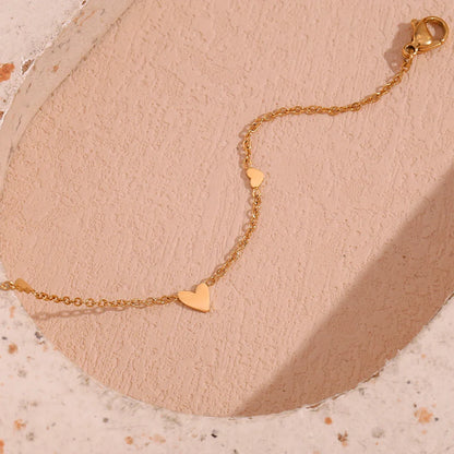 Armband Herz Gold